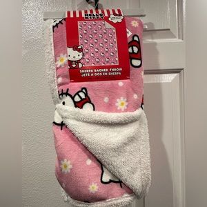 Hello Kitty Sherpa Throw